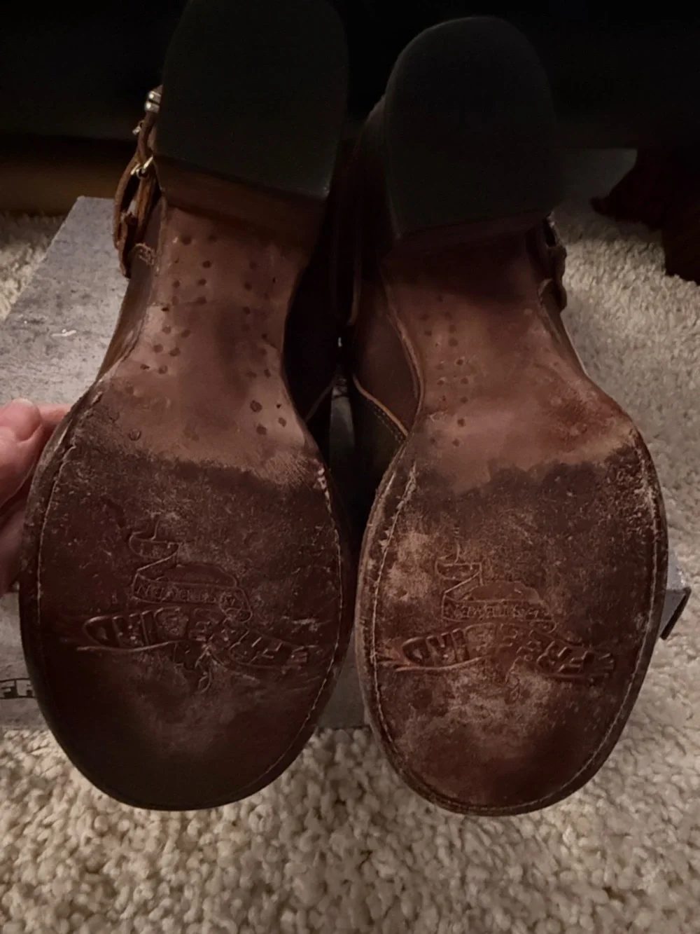 Freebird by Steven Hermosa Brown Leather Booties - Picture 5 of 7